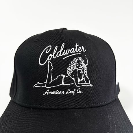 GC-GOOD COLDWATER PIN-UP CAP  – BLACK/WHITE M/L-L/XLSIZE  GC-57