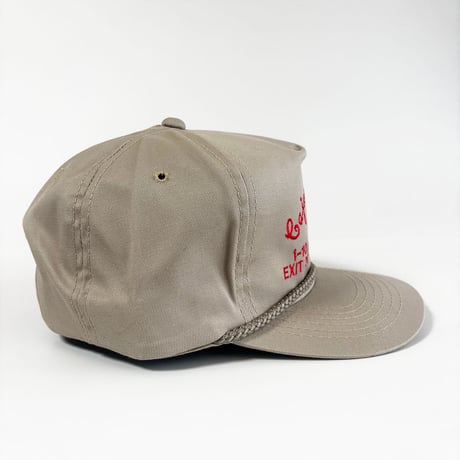 USA買付　VINTAGE CAJUN CHARLIE’S CRAWFISH SNAPBACK CAP – BEIGE　GV-26