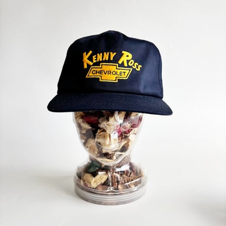 KENNY ROSS CHEVROLET ADVERTISING SNAPBACK CAP / NAVY  GV-58