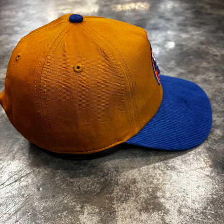 USA買付　AMERICAN NEEDLE NEW YORK ISLANDERS 2-TONE SNAPBACK CAP / HAZEL  BROWN × ROYAL　AN-38