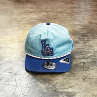USA買付 LOS ANGELES DODGERS THE GOLFER SNAPBACK CAP – LIGHT BLUE / ROYAL　NEWERA-99