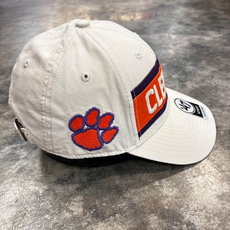 USA買付 CLEMSON TIGERS ’47 CROSSROAD MVP ADJUSTABLE CAP – CREAM　US-92