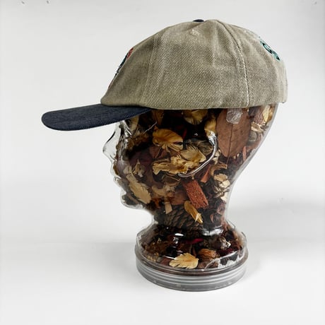 USA買付　VINTAGE HARD ROCK CAFE SAN JUAN SNAPBACK CAP – BEIGE / NAVY　GV-27