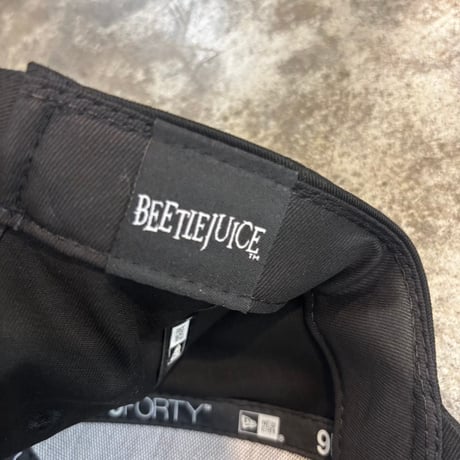 USA買付　NEW ERA Beetlejuice 9FORTY Adjustable Cap – Black　NEWERA-96