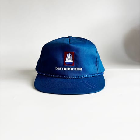 USA買付　VINTAGE DISTRIBUTION LOGO ROPE SNAPBACK CAP – BLUE　　GV-23