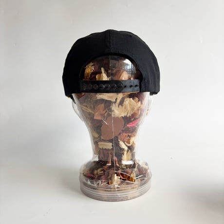 SHOJI TABUCHI THEATRE SOUVENIR ROPE CAP / BLACK × YELLOW　 GV-51