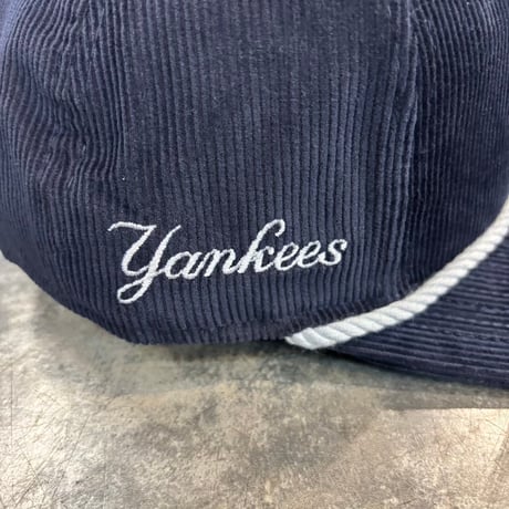 USA買付 NEW ERA THE GOLFER NEW YORK YANKEES CORDUROY ROPE CAP NAVY　NEWERA-112