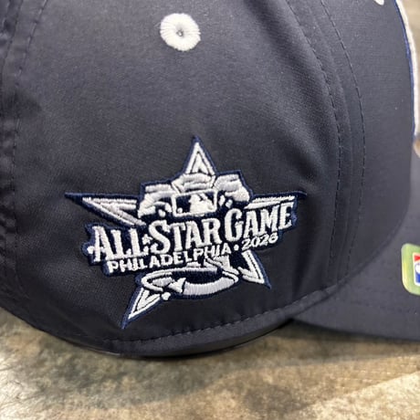 USA買付  39THIRTY M-CROWN NY 2026 MLB ALL-STAR GAME WORKOUT FLEX CAP / NAVY　NEWERA-109
