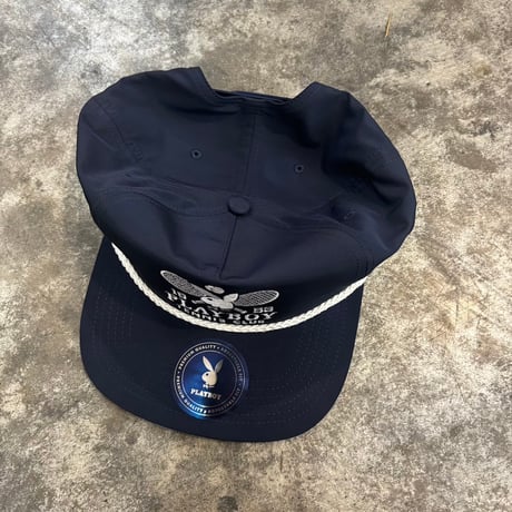USA買付　Playboy Tennis Club 5 Panel Rope Cap – NAVY　 US-81