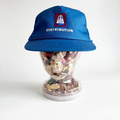 USA買付　VINTAGE DISTRIBUTION LOGO ROPE SNAPBACK CAP – BLUE　　GV-23