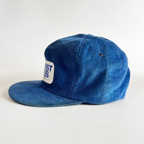 HARVEST STATES COOPERATIVES CORDUROY SNAPBACK CAP / BLUE  GV-57
