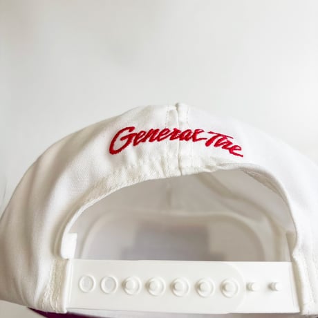 GENERAL TIRE HOOSIER 500 MOTORSPORTS SNAPBACK CAP / WHITE × PURPLE   GV-61