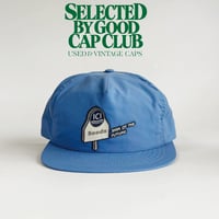 USA買付　VINTAGE ICI SEEDS “SIGN OF THE FUTURE” SNAPBACK CAP – LIGHT BLUE　GV-18