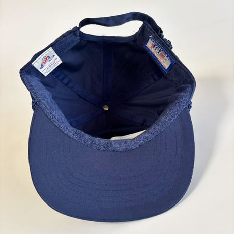 MULTNOMAH FALLS OREGON EMBROIDERED ROPE CAP / NAVY  GV-41