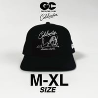 GC-GOOD COLDWATER PIN-UP CAP  – BLACK/WHITE M/L-L/XLSIZE  GC-57