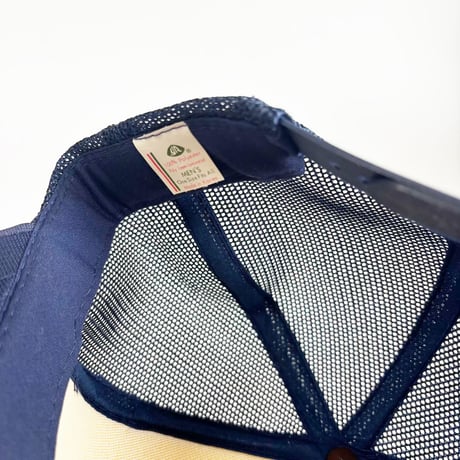 USA買付　VINTAGE N.W.K.A.U.T.S. TRACTOR EMBROIDERY TRUCKER CAP – NAVY／WHITE　 – NAVY GV-14