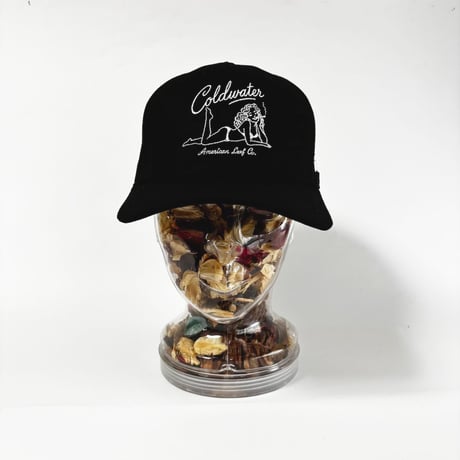 GC-GOOD COLDWATER PIN-UP CAP  – BLACK/WHITE M/L-L/XLSIZE  GC-57