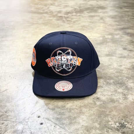 USA買付　Mitchell & Ness HOUSTON ASTROS COOPERSTOWN COLLECTION LEAGUE PATCH  NAVY　M-35