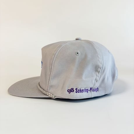 PRO FARMER × SCHERING-PLOUGH AGRICULTURAL PROMOTIONAL ROPE CAP / LIGHT GRAY　 GV-47