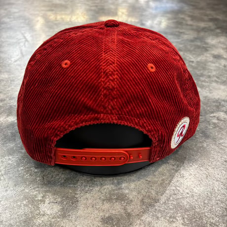 USA買付 RAINIER CORDUROY ROPE GOLF SNAPBACK HAT - RED　US-96