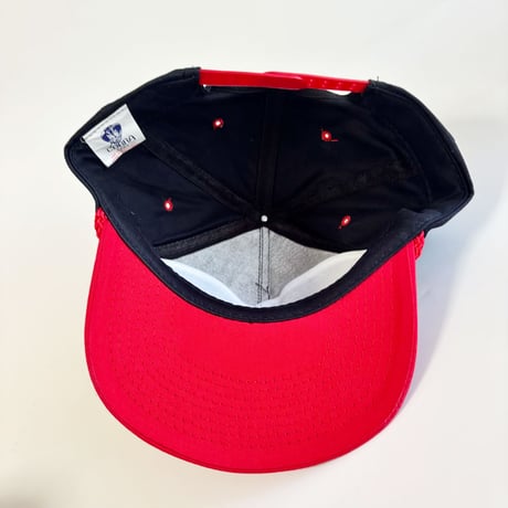 KENWORTH OF TENNESSEE KWT TWO-TONE ROPE SNAPBACK CAP / BLACK × RED　 GV-42
