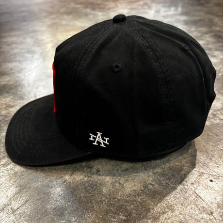 AMERICAN NEEDLE × FORD MOTOR CO. DETROIT ROSCOE CAP – BLACK　AN-32
