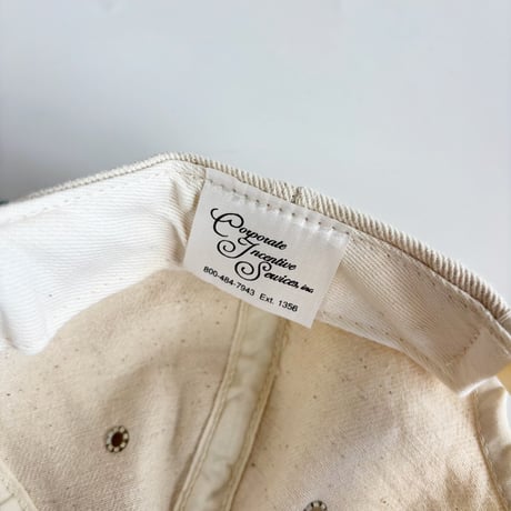 1998 TERRA AG EXPO EMBROIDERED SNAPBACK CAP / NATURAL × GREEN   GV-62