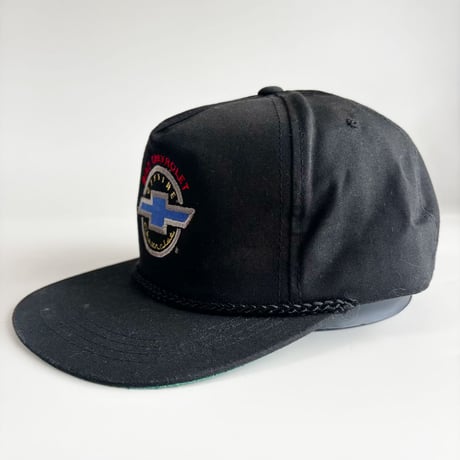 USA買付　VINTAGE BIRD CHEVROLET ROPE SNAPBACK CAP – BLACK　GV-21