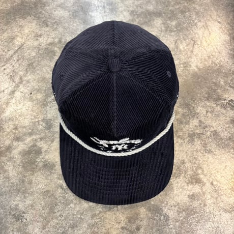 USA買付 NEW ERA THE GOLFER NEW YORK YANKEES CORDUROY ROPE CAP NAVY　NEWERA-112