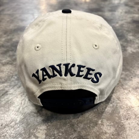 USA買付　NEW ERA 9FIFTY RETRO CROWN NEW YORK YANKEES COOPERSTOWN MULTI LOGO CREAM / NAVY　NEWERA-118