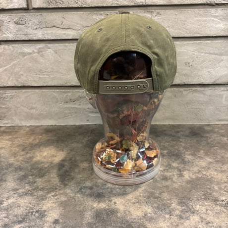 AAMERICAN NEEDLE × CHEVROLET FISH PATCH CAP / OLIVE　AN-41