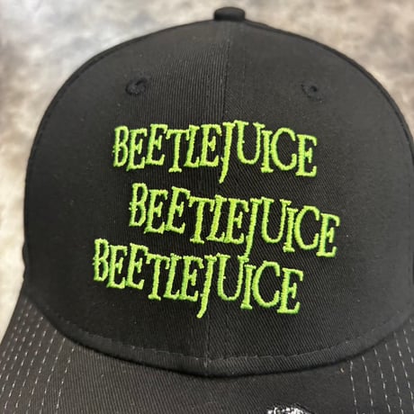 USA買付　NEW ERA Beetlejuice 9FORTY Adjustable Cap – Black　NEWERA-96