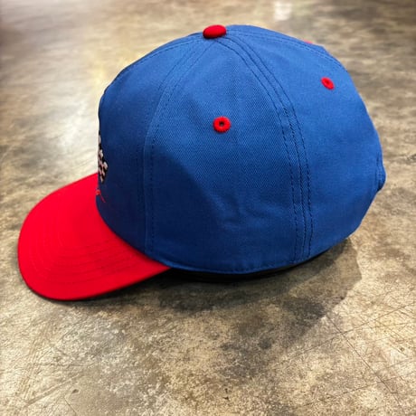 USA買付　AMERICAN NEEDLE × Pabst Blue Ribbon Racing Cap – Blue/Red　AN-28