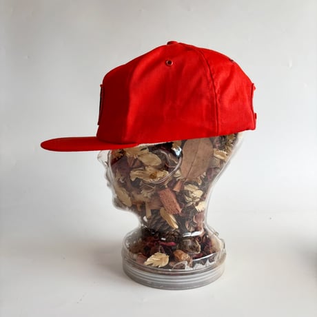 MADE IN USA K-PRODUCTS RITCHIE BROS. AUCTIONEERS LOGO PATCH SNAPBACK CAP / ORANGE  GV-53