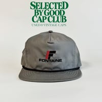 FONTAINE TRAILER MADE IN USA ROPE CAP / FADED GRAY　 GV-49