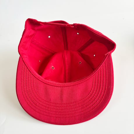 CONOCO CORPORATE LOGO PATCH SNAPBACK CAP / RED　 GV-52