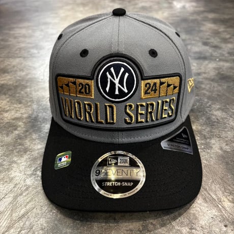 USA買付 NY 2024 American League Champions Locker Room 9SEVENTY  – Gray 　NEWERA-98