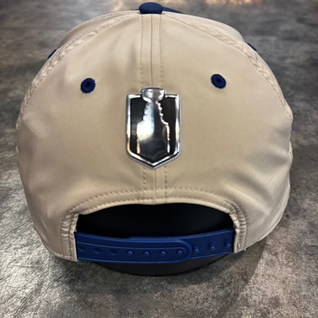 USA買付 NHL Edmonton Oilers Fanatics Authentic Pro Snapback Cap – Navy/Beige　US-78