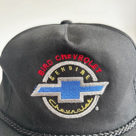 USA買付　VINTAGE BIRD CHEVROLET ROPE SNAPBACK CAP – BLACK　GV-21