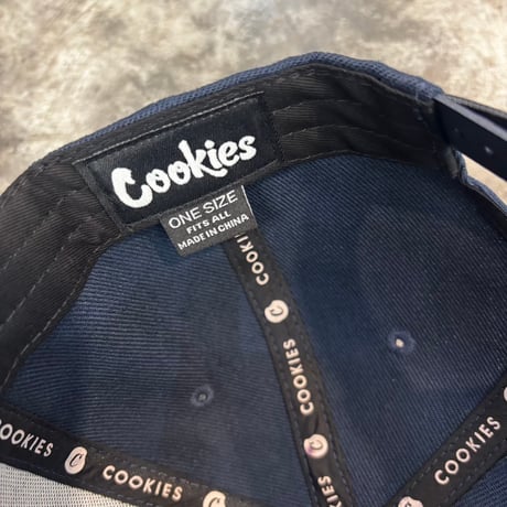 USA買付 Cookies Clothing C-Bite Snapback Hat - Navy　US-100
