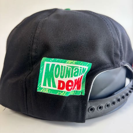 MARCH MADNESS MULTI SPONSOR PATCH SNAPBACK CAP / BLACK × GREEN  GV-38