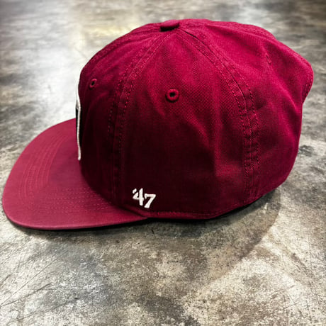 USA買付 ’47 FLORIDA STATE SEMINOLES FSU PATCH CAP BURGUNDY　US-103