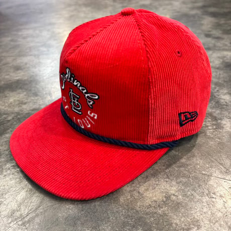 USA買付　NEW ERA ST. LOUIS CARDINALS THROWBACK CORDUROY GOLFER RED /  ROPE NEWERA-122