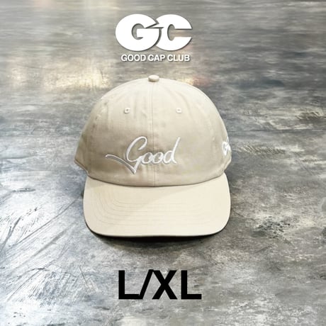 GC- “Good” Script Logo CAP – L/XL BEIGE GC-45