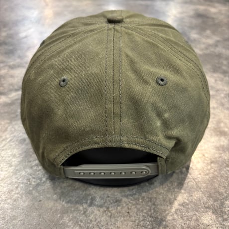 AAMERICAN NEEDLE × CHEVROLET FISH PATCH CAP / OLIVE　AN-41
