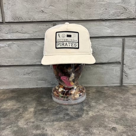 USA買付　NEW ERA THE GOLFER PITTSBURGH PIRATES SUMMER ESSENTIAL CORDUROY IVORY　NEWERA-120