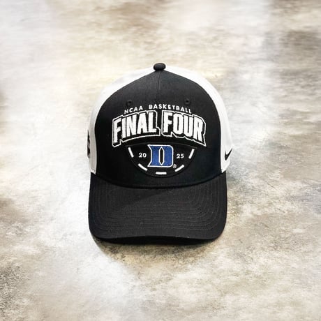 USA買付 NIKE DUKE BLUE DEVILS 2025 NCAA FINAL FOUR SNAPBACK CAP BLACK / GRAY　 N-216