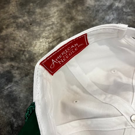 AMERICAN NEEDLE ROSCOE – MILLER HIGH LIFE ROPE CAP / WHITE × GREEN　AN-36