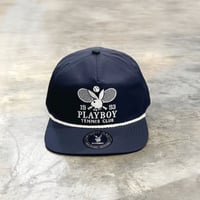 USA買付　Playboy Tennis Club 5 Panel Rope Cap – NAVY　 US-81