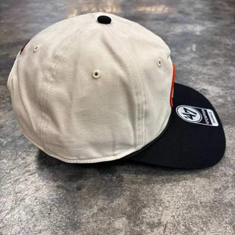 USA買付 BALTIMORE ORIOLES ’47 PAYSON CAPTAIN SNAPBACK CAP – NATURAL / BLACK　US-87